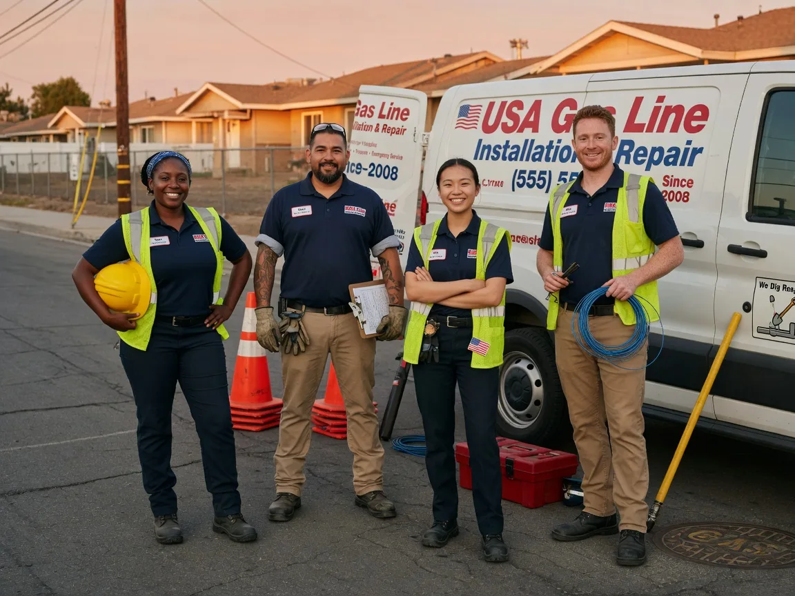 Gas Line Installation company in Nilwood, IL
